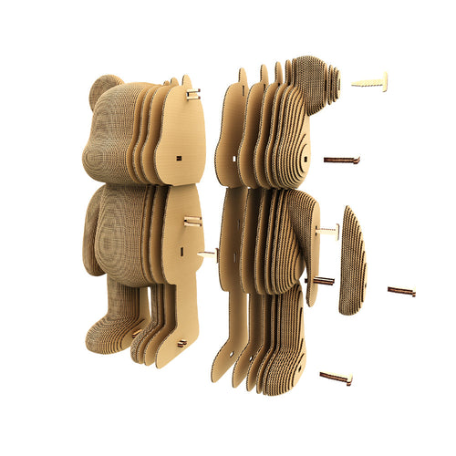 Cartonic Arty Bear 3D Model Puzzle