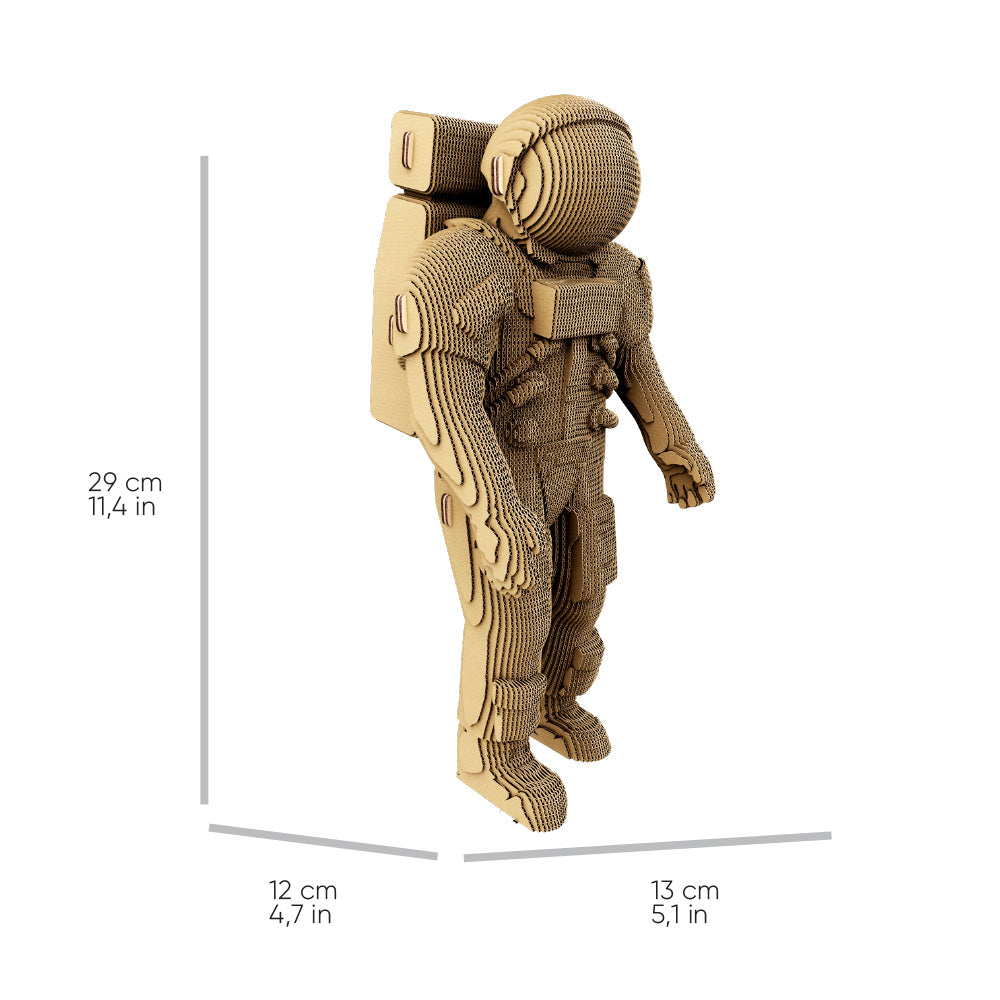 Cartonic Astronaut 3D Model Puzzle