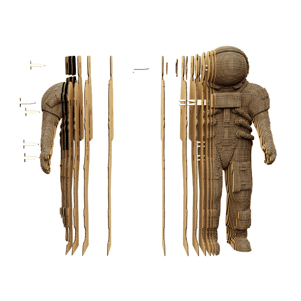 Cartonic Astronaut 3D Model Puzzle