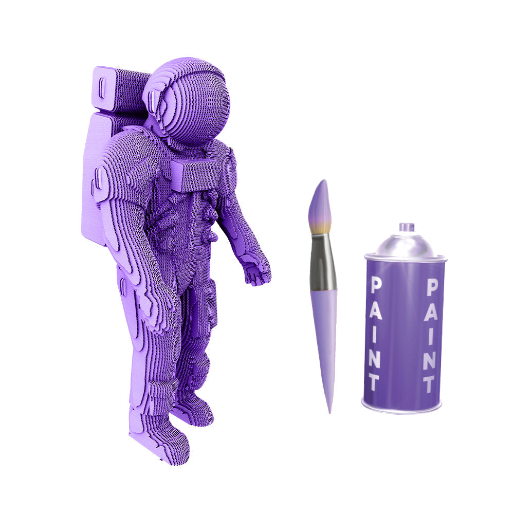 Cartonic Astronaut 3D Model Puzzle