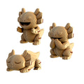 Cartonic AXOLOTLS TRIO 3D Puzzle