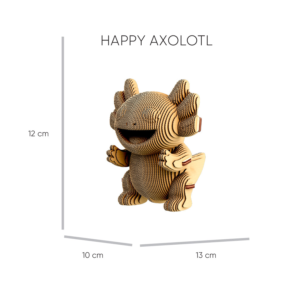 Cartonic AXOLOTLS TRIO 3D Puzzle