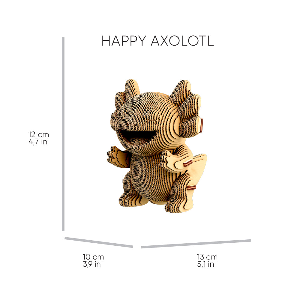 Cartonic AXOLOTLS TRIO 3D Puzzle