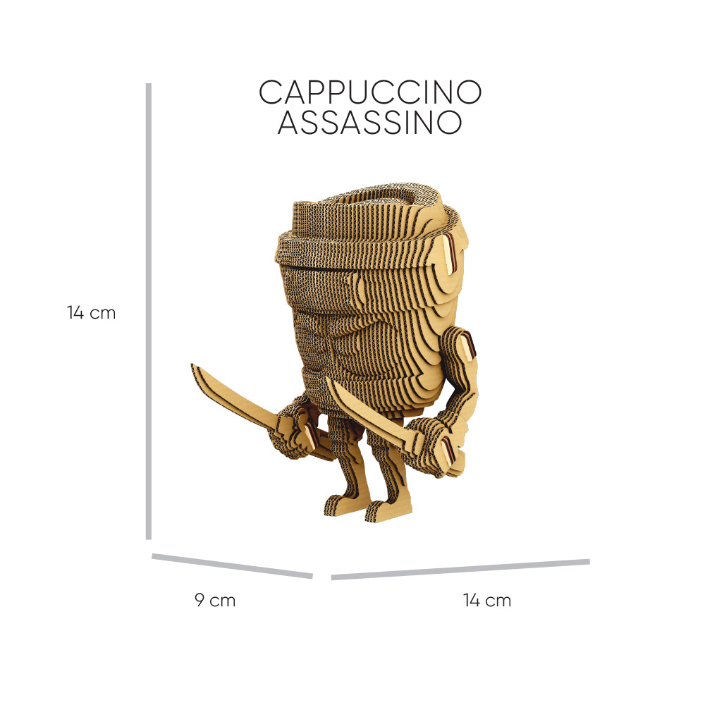 Cartonic BALLERINA CAPPUCCINA & FRIENDS 3D Puzzle