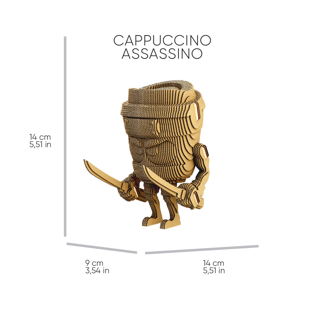 Cartonic BALLERINA CAPPUCCINA & FRIENDS 3D Puzzle