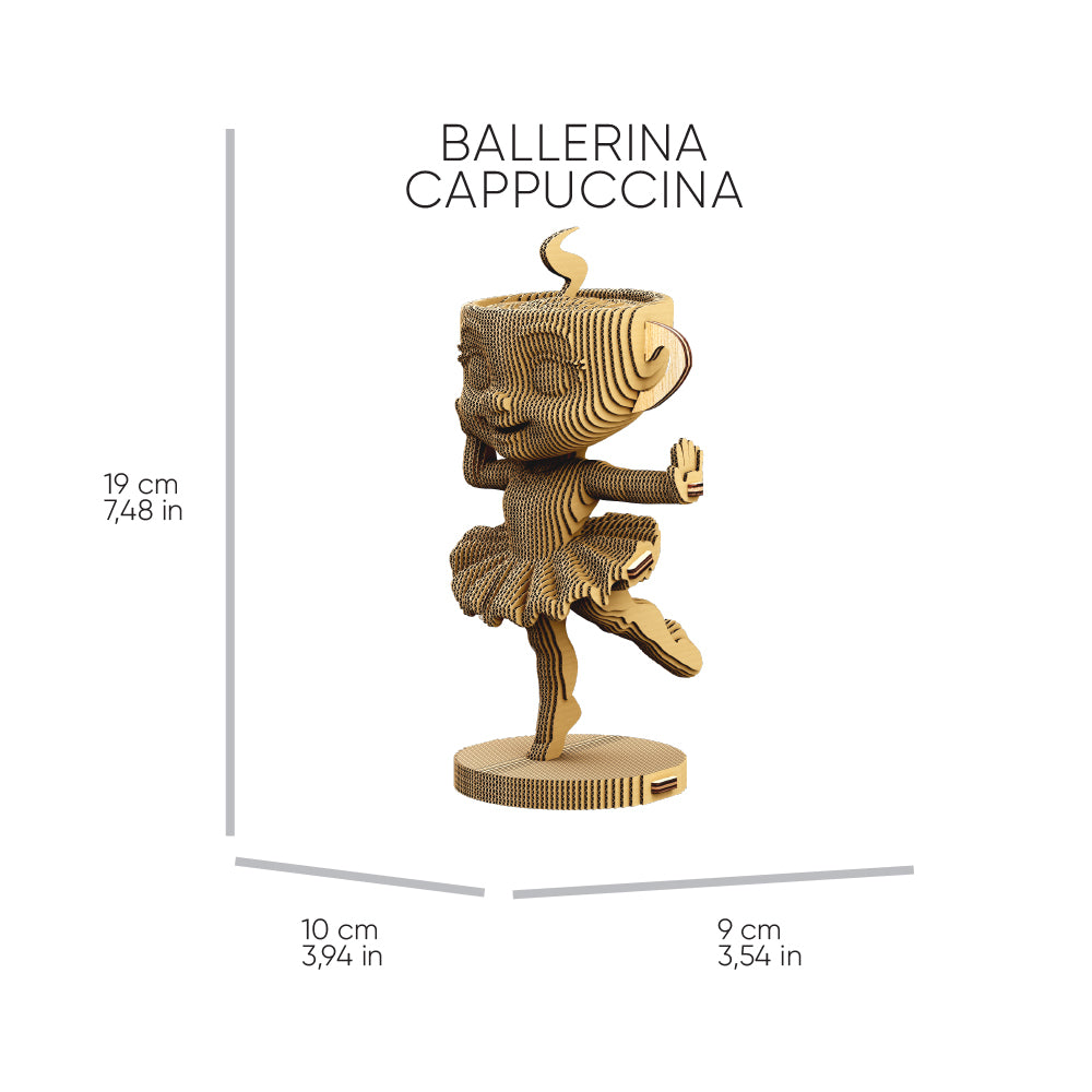 Cartonic BALLERINA CAPPUCCINA & FRIENDS 3D Puzzle