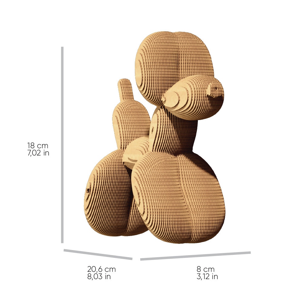 Cartonic BALLOON DOG 3D Puzzle