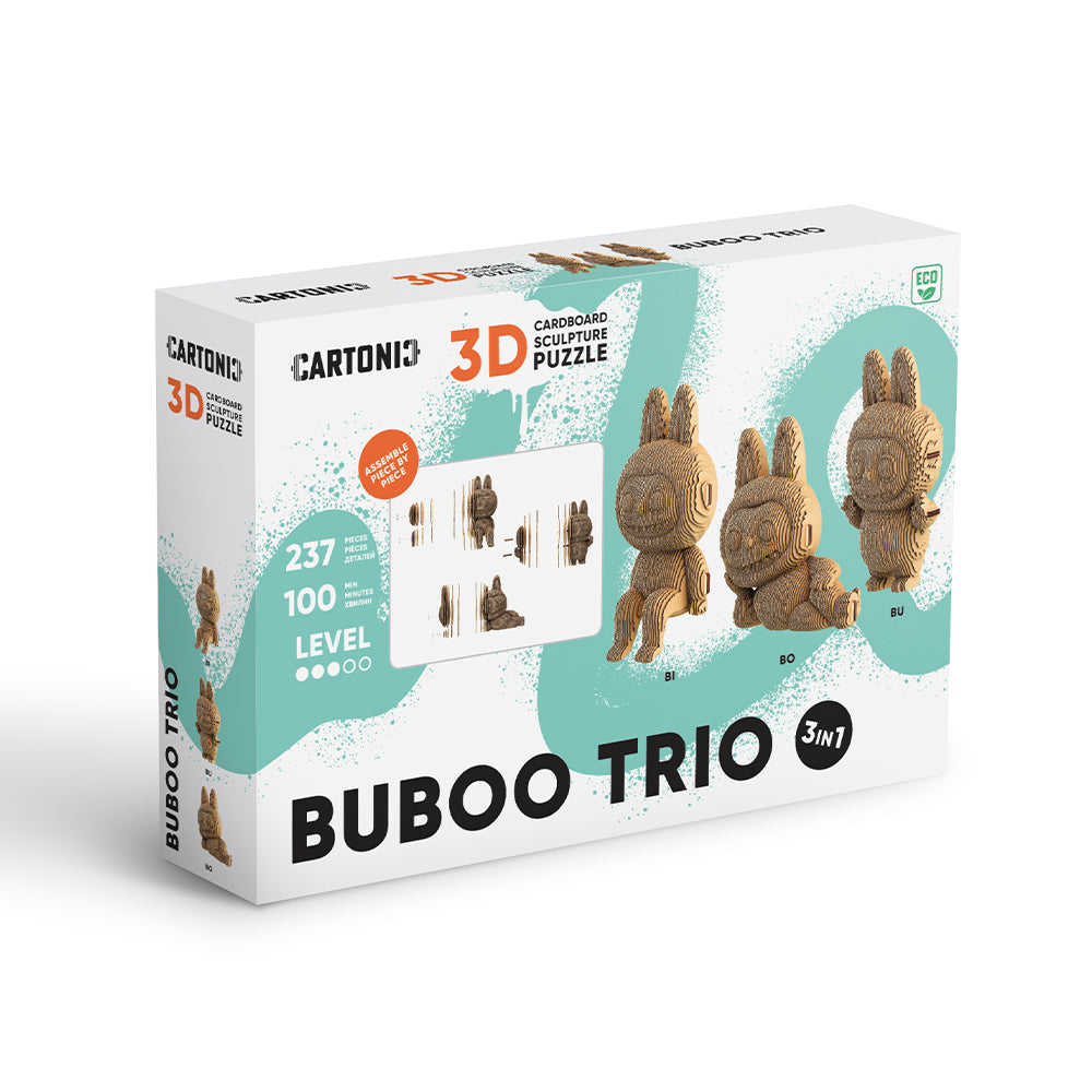 Cartonic BUBOO TRIO 3D Puzzle