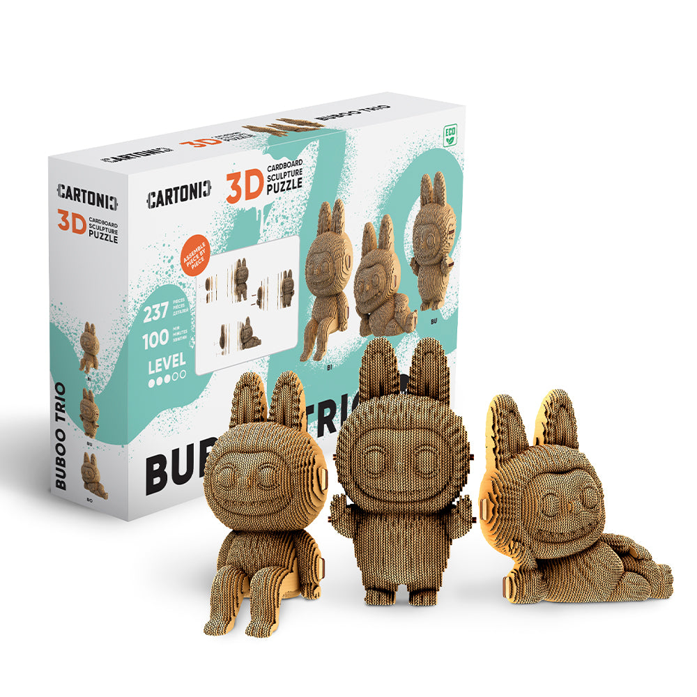 Cartonic BUBOO TRIO 3D Puzzle