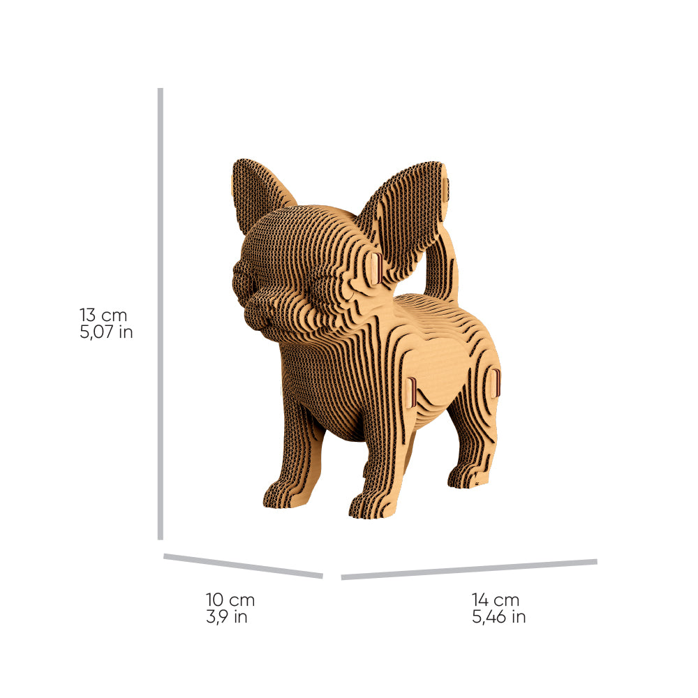 Cartonic Chihuahua Puppy 3D Model Puzzle