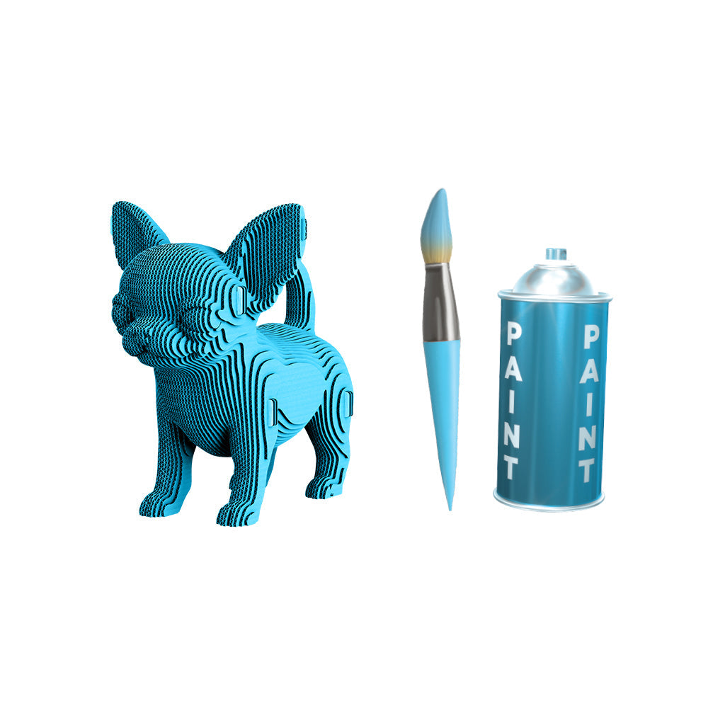 Cartonic Chihuahua Puppy 3D Model Puzzle