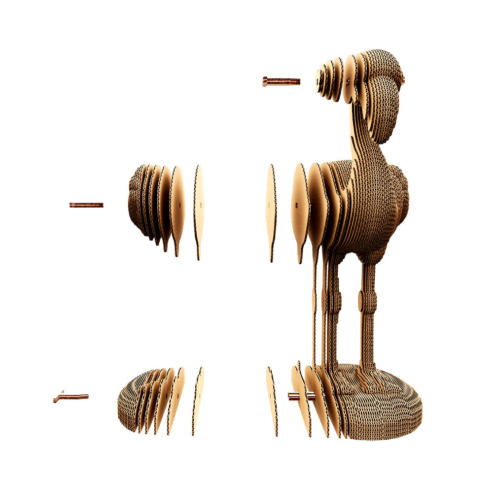 Cartonic FLAMINGO 3D Puzzle