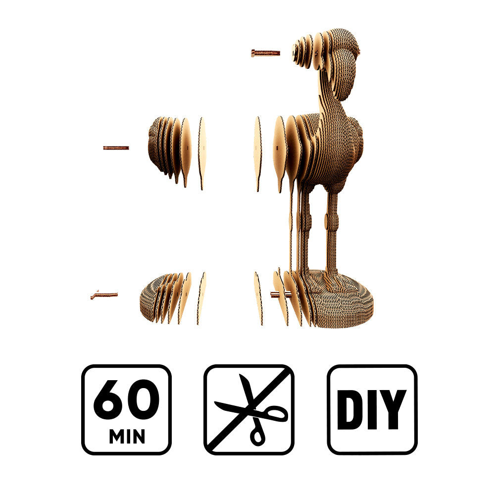Cartonic FLAMINGO 3D Puzzle