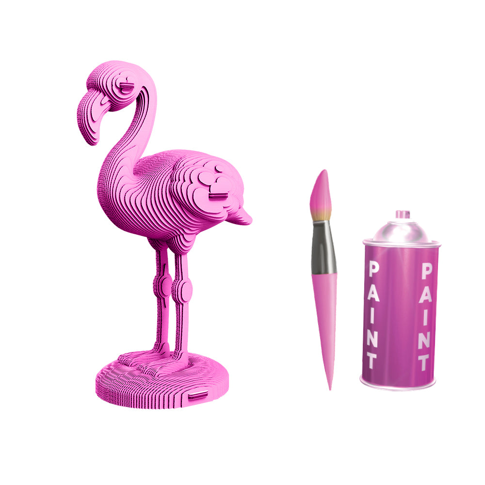 Cartonic FLAMINGO 3D Puzzle