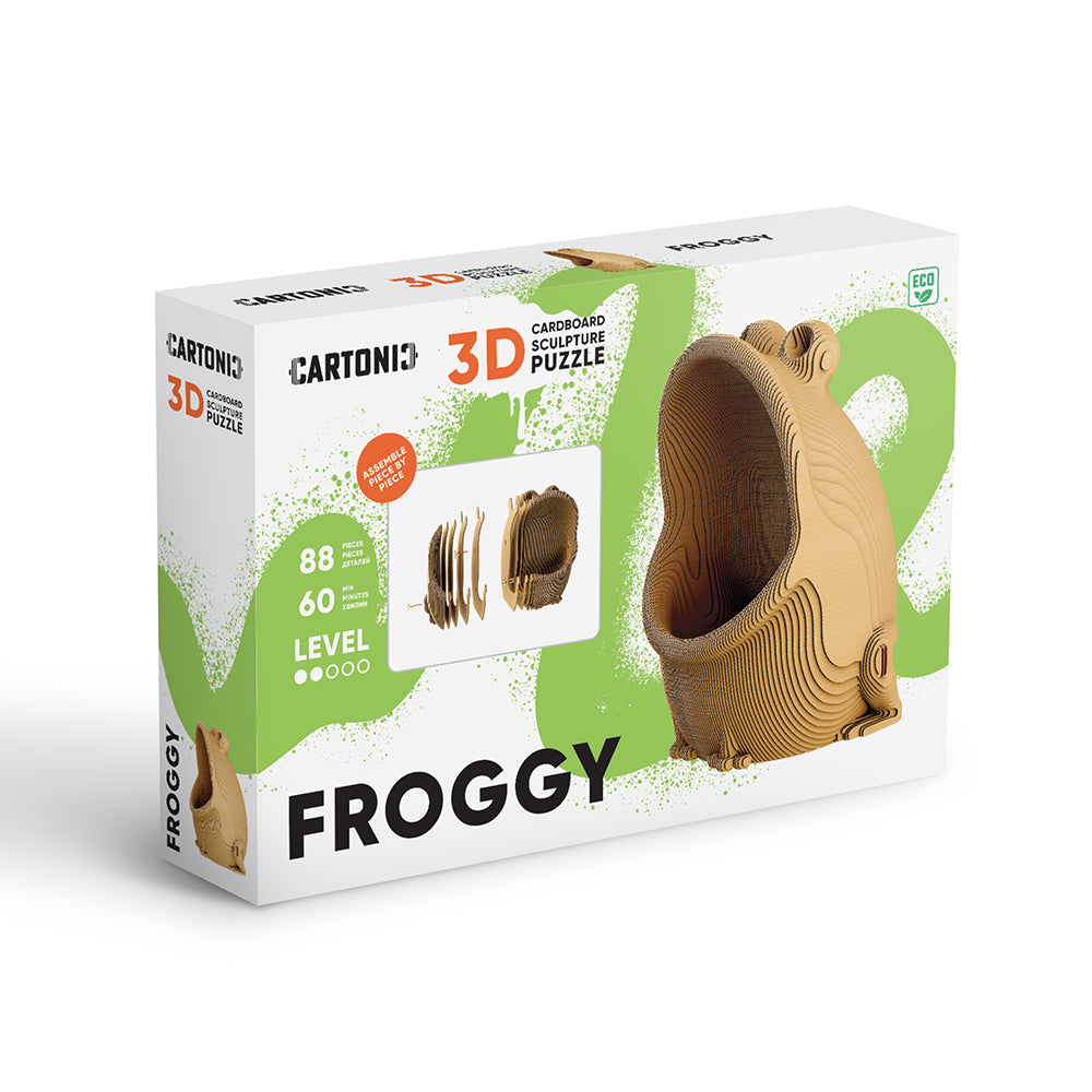 Cartonic FROGGY 3D Puzzle