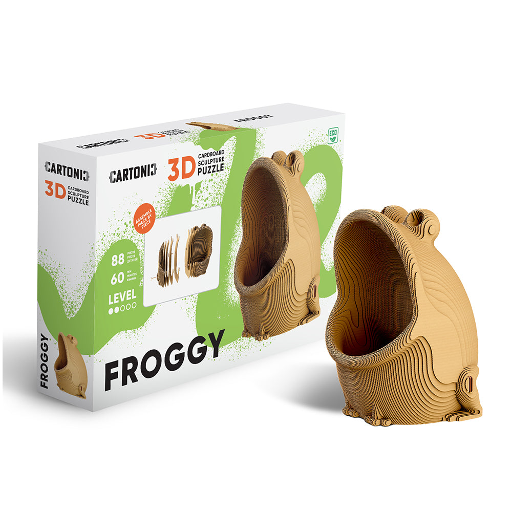 Cartonic FROGGY 3D Puzzle