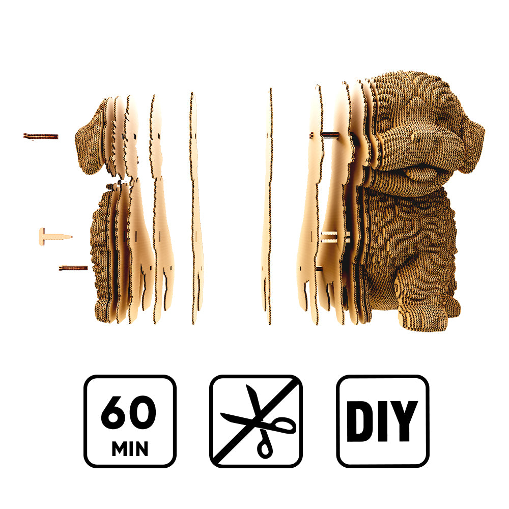 Cartonic MALTIPOO 3D Puzzle