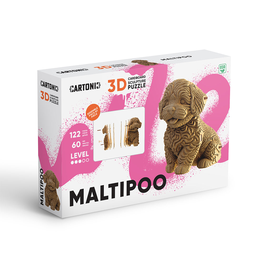 Cartonic MALTIPOO 3D Puzzle