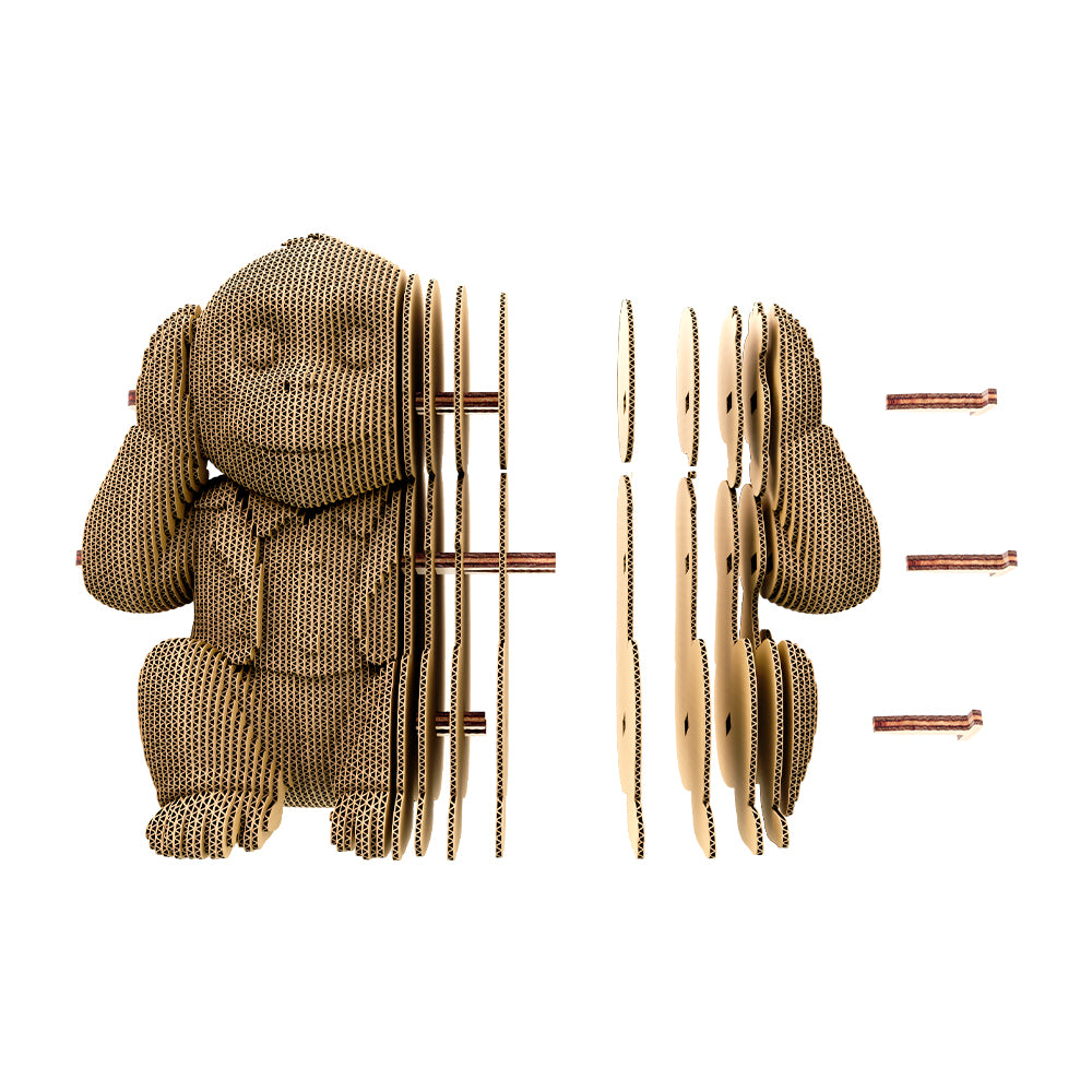 Cartonic MONKEYS TRIO 3D Puzzle