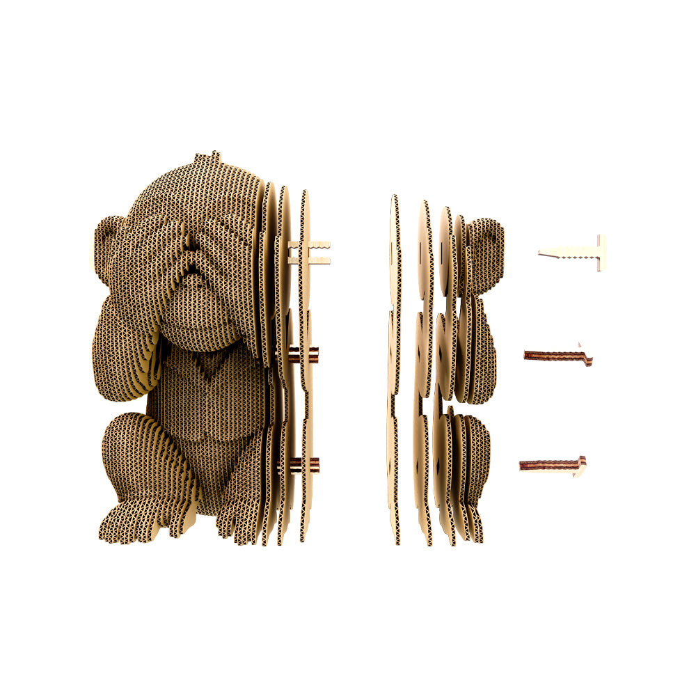 Cartonic MONKEYS TRIO 3D Puzzle