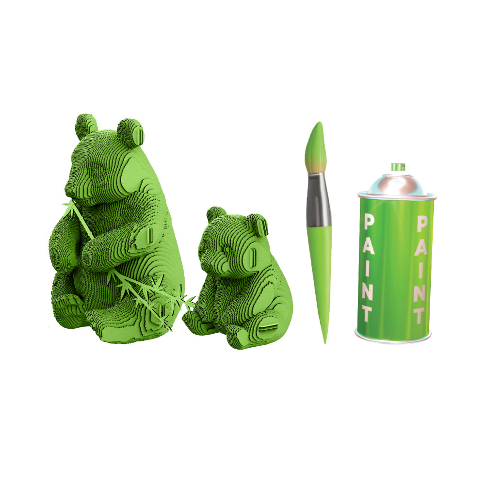 Cartonic PANDA FAMILY 3D Puzzle