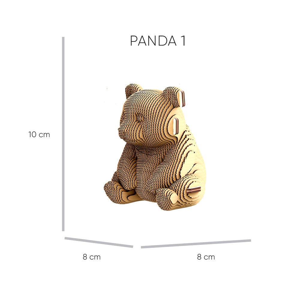 Cartonic PANDA FAMILY 3D Puzzle