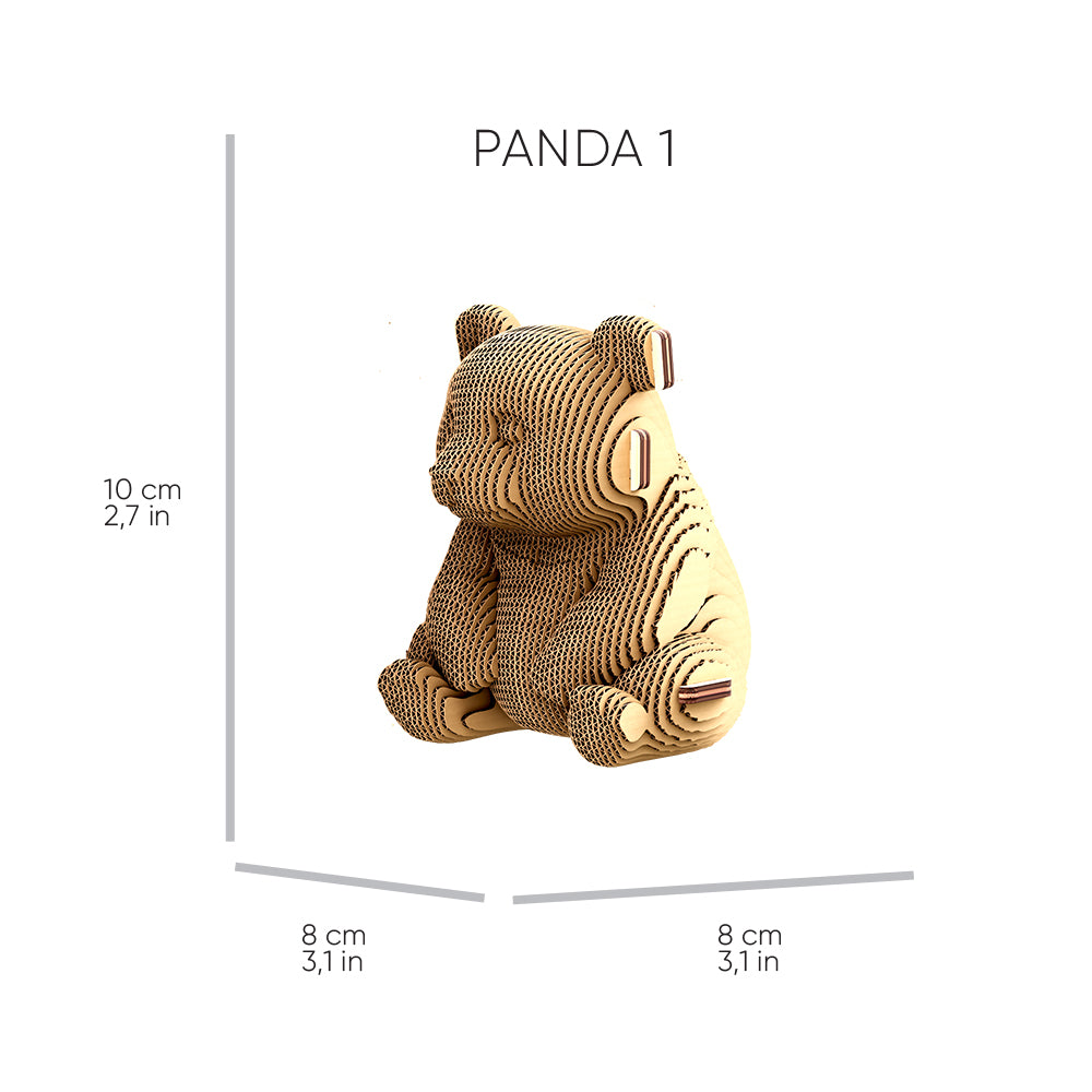 Cartonic PANDA FAMILY 3D Puzzle