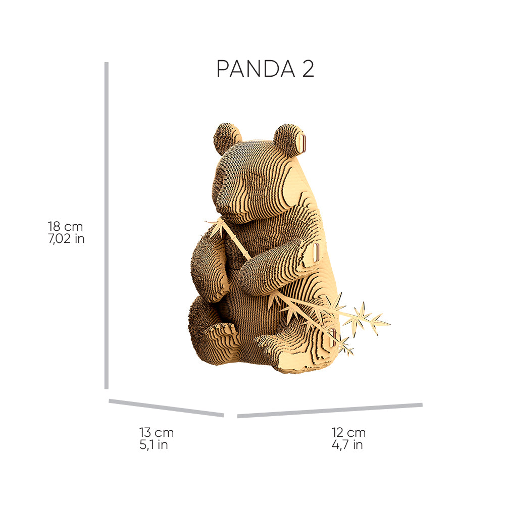 Cartonic PANDA FAMILY 3D Puzzle