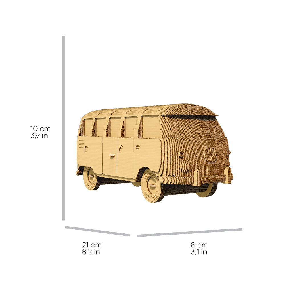 Cartonic VW T1 3D Model Puzzle
