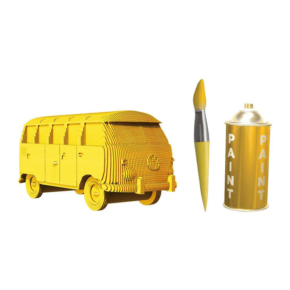 Cartonic VW T1 3D Model Puzzle